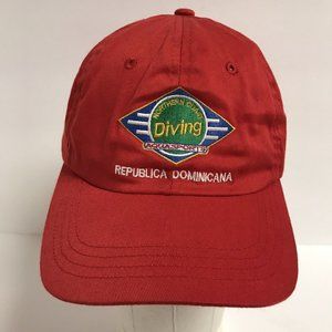 Northern Coast Diving Republica Dominicana Red Adjustable Hat